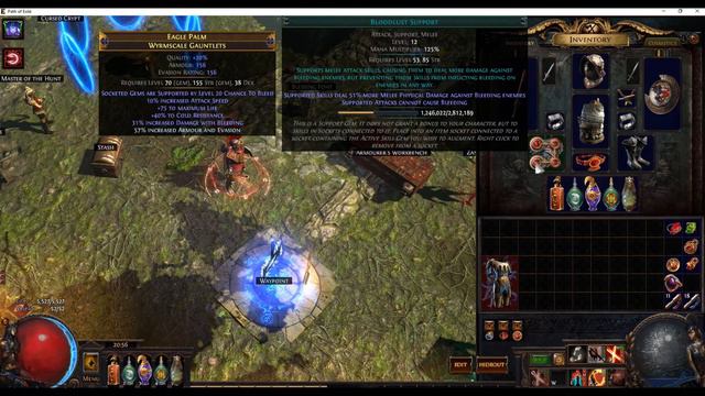 POE [3.3] Bleeding Double strike Gladiator - Coward's legacy belt variation:)