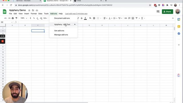 Apipheny  Glide App  Google Sheets Demo Tutorial Review using Stock Data API