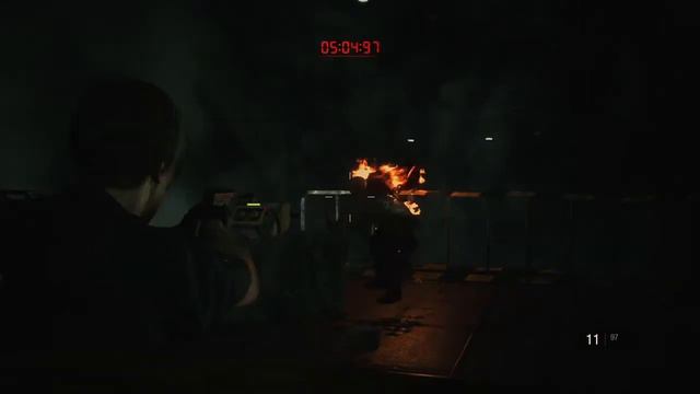 RE2 ремейк Тиран финал