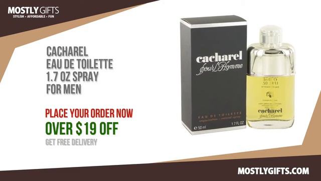 Cacharel Eau de Toilette 1.7 Oz Spray For Men | Best Deals