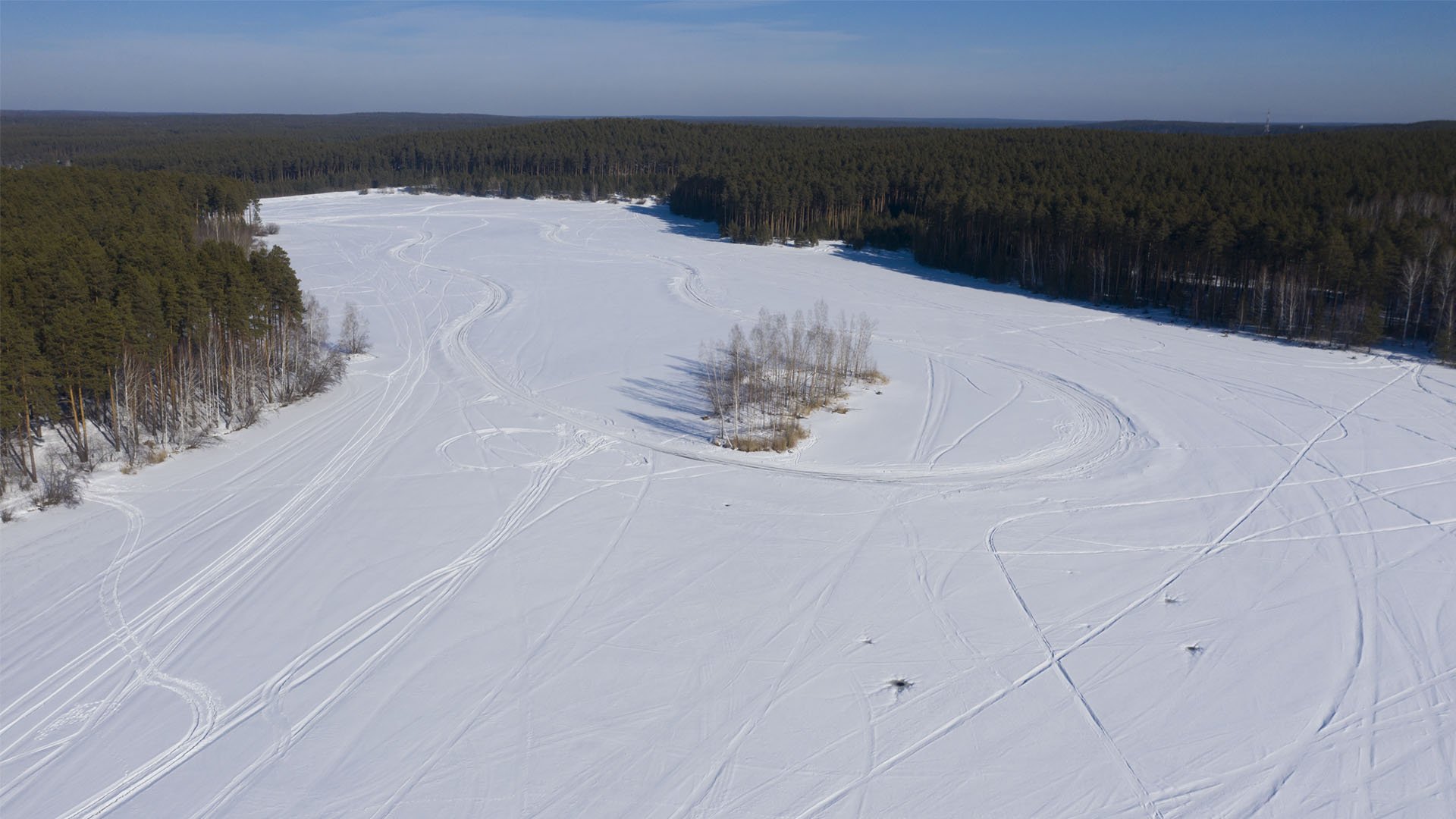 Кратенькая съёмка акватории Шиловского пруда, г. Березовский, Свердловская область.