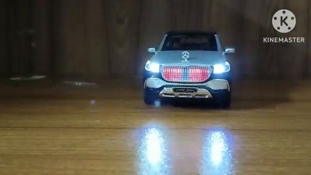 unboxing Mercedes Benz maybach GLS600 1:24 scale model
