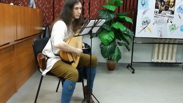 Skogenvard - Kaer Morhen baroque lute cover лютня