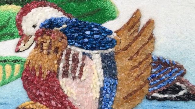 Картина для интерьера Уточки Мандаринки | Фэн шуй