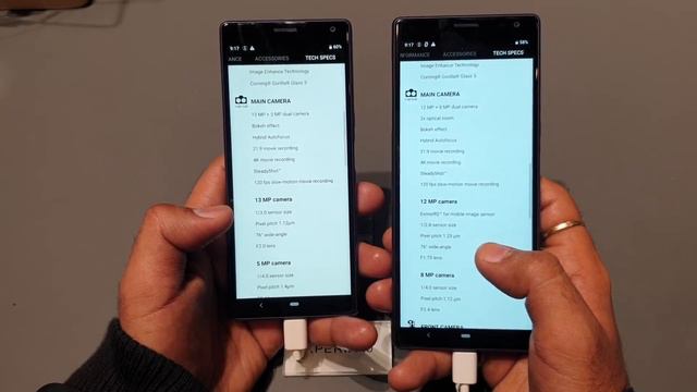 Sony Xperia 10 vs Sony Xperia 10 Plus: Comparison overview |  MWC 2019 [ Hindi हिन्दी]