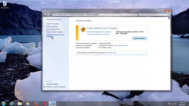 How to Uninstall Windows 7 Updates