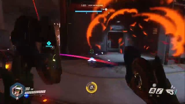 Overwatch - Crazy Tracer Rewind in Arcade