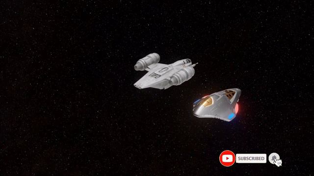 Delta Flyer VS Razor Crest : Size Comparison