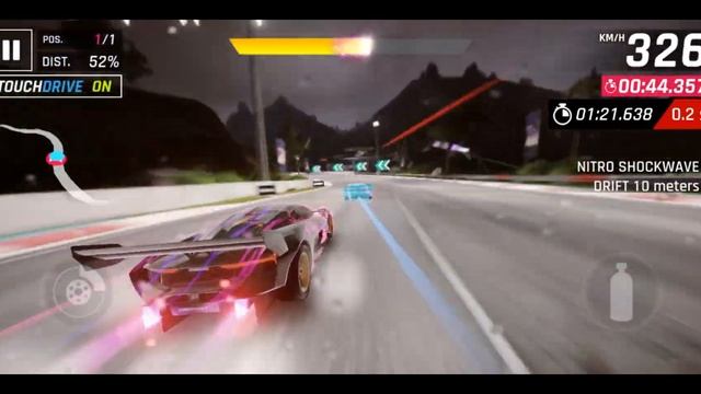 Asphalt 9 - GHOST RACER - 01:21.362 - Top 10% Touchdrive