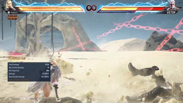 Tekken 8 | Lili Combo Exhibition