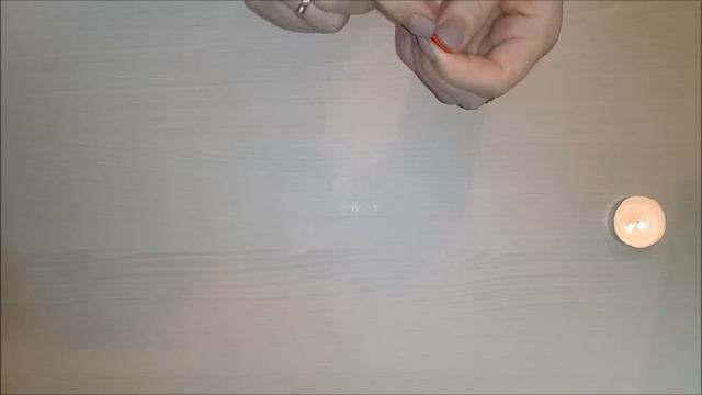 Заколки Красный цветок Канзаши.