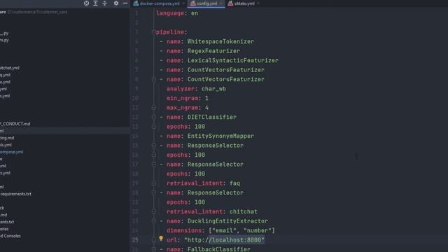 What After deploying Rasa Chatbot on Okteto