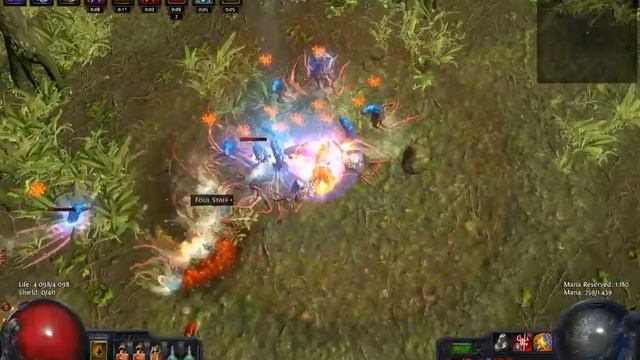 Path Of Exile Vaal Righteous Fire,Vaal Molten Shell Suicide Build 1.3.x