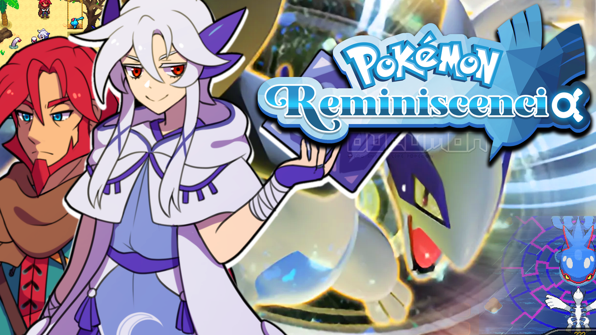 Pokemon Reminiscencia - Хорошая фанатская игра про Лугию в человеческом облике с хорошим сюжетом, гр