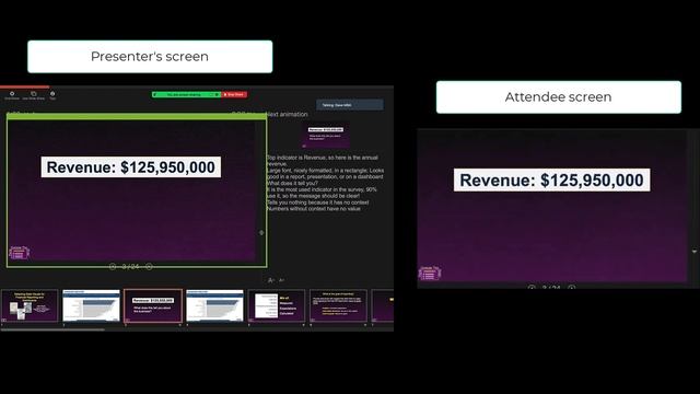 Using PowerPoint Presenter View with 1 screen in Zoom on a Mac