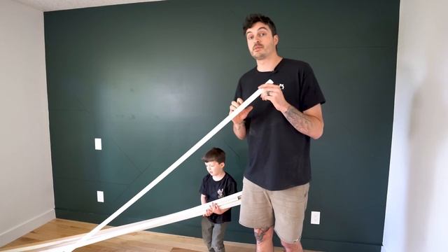 Simple Geometric Feature Wall // How To