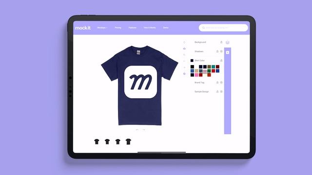 How to change the color of your mockup on an iPad or tablet | Mock-It Mockup Generator