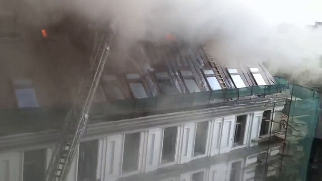 Пожар на лубянке
