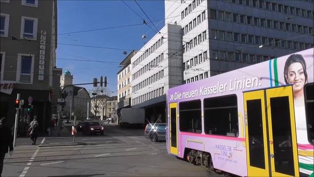 Doppeltraktionen Und Beiwagen Auf Linie 1 | Straßenbahn Kassel | 2018