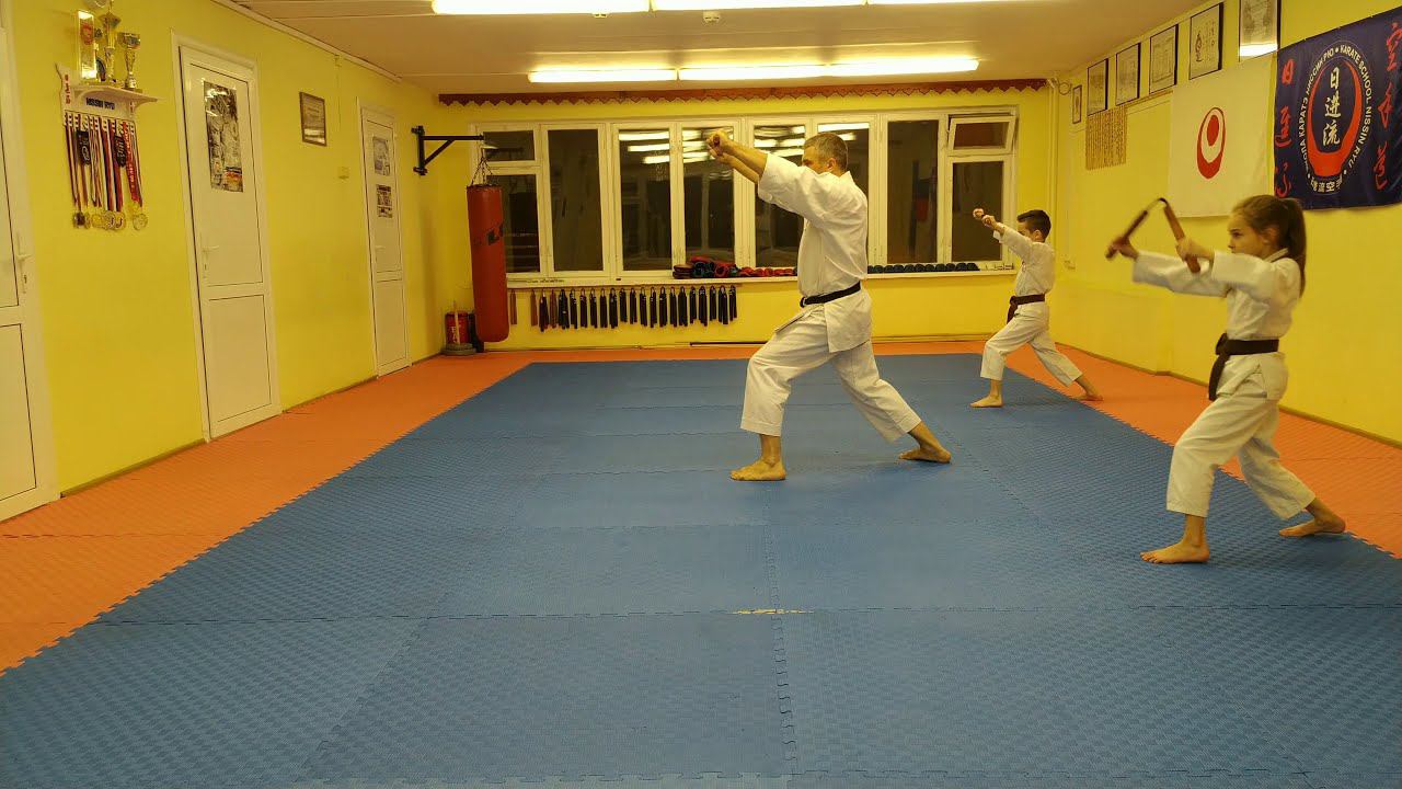Akamine no nunchaku. Team performance.