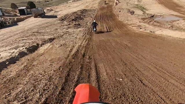 First ride on our new vintage racer, a 1972 Suzuki TM 250