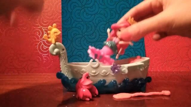 Русалочка Ариэль. Disney Princess. Распаковка игрового набора