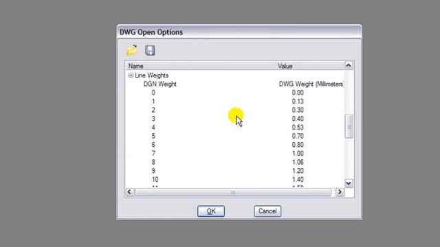 MicroStation V8i Open a DWG File