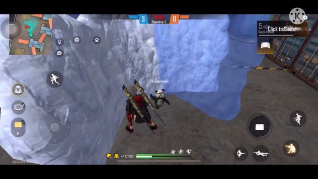 Playing free fire lone wolf (one tap with M1887)