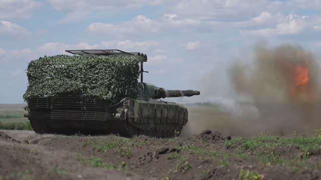 Боевая работа танковых экипажей ТОФ в зоне СВО