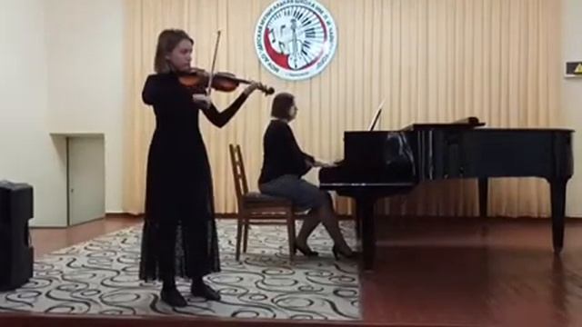 Ф.Давид  Этюд  Валерия Узун
