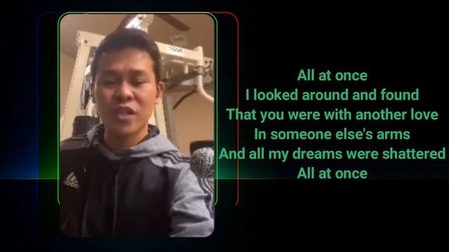 Marcelito Pomoy  All at Once by Whitney Houston