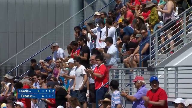 Cristian Garin vs. Christopher Eubanks | US Open 2019 R1 Highlights