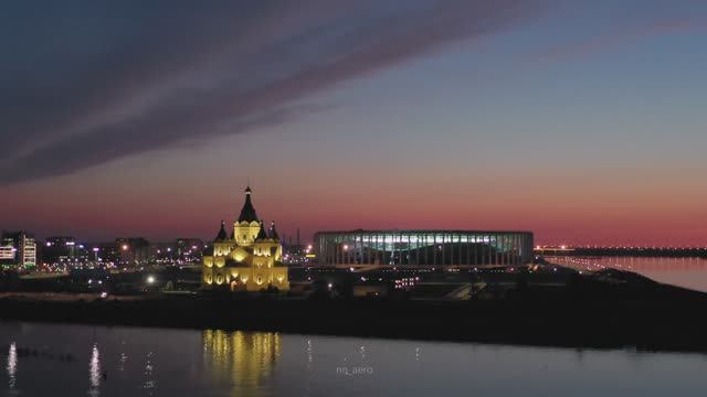 Нижний Новгород. Потрясающий клип о Нижнем Новгороде с высоты птичьего полета! #нижнийновгород