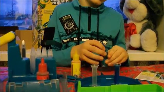 Распаковка и обзор набора для изготовления фломастеров marker maker от Crayola