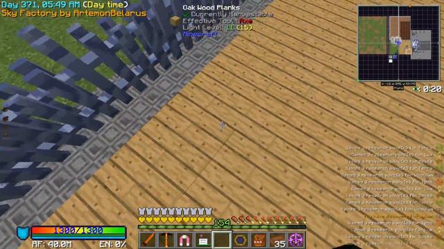 Minecraft Sky Factory | Серия №112 Таумкрафт: Изучение мира