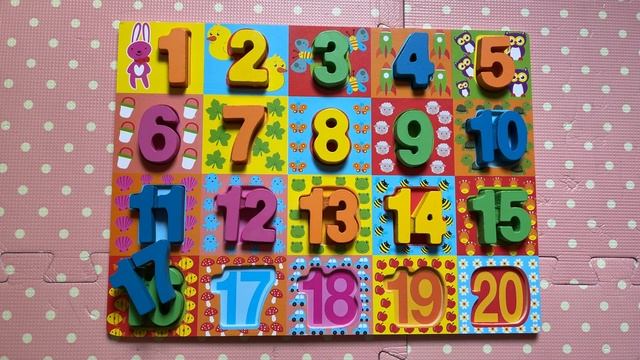 Учимся считать от 1 до 20. Развивающее видео для детей