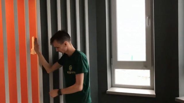Рейки в спальне, оптимальное зонирование
