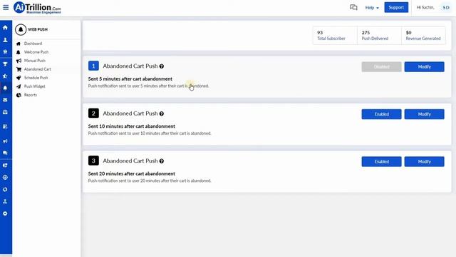 How to setup Web Push Notifications on Shopify