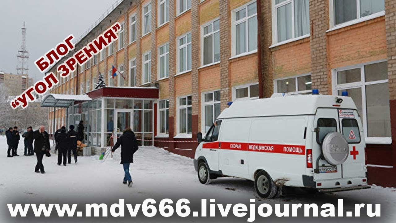 О чем молчат в деле резни в школе Перми и не только...