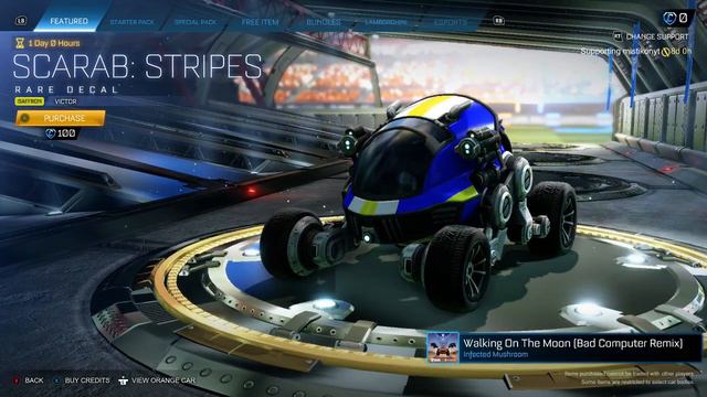 ROCKET LEAGUE ITEM SHOP - Purple Cristiano Wheels - 27.04.21