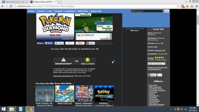 How to get Nintendo DS Emulator  Rom on PC Windows 8