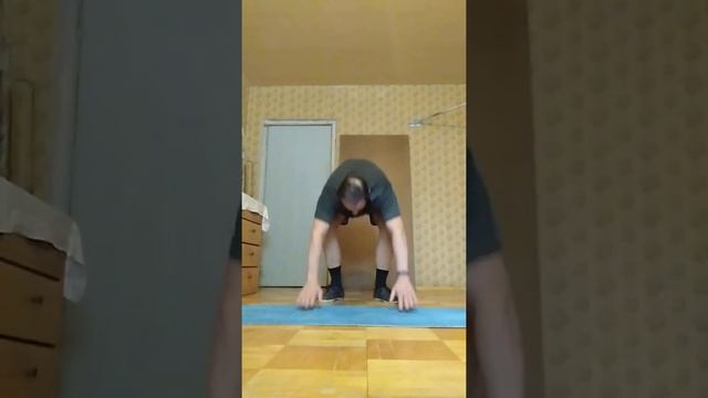 119 бурпи. Тренировка спустя два дня после донорской сдачи крови. Тяжело.