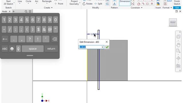 Inventor Edit Tips And Tricks on iPad