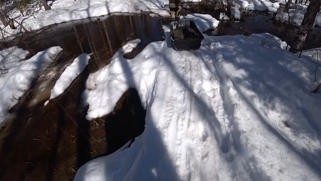 Пол месяца в весенней тайге/тяжелый заезд на Койре/1 часть