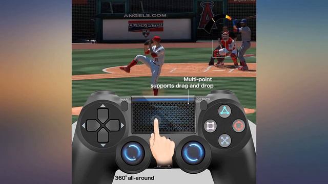 Controller Compatible with PS4, Wireless Controller for Playstation 4//Pro//Slim review