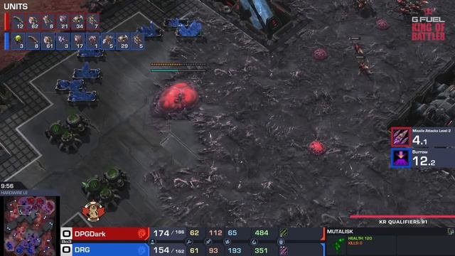 StarCraft 2 - DARK Vs DRG! - King Of Battles 2: Korea Server Qualifiers