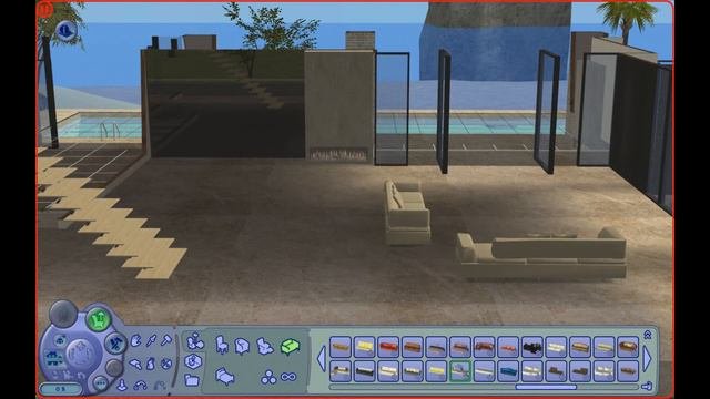 Villa on the beach   Sims 2  Вилла на берегу  The Sims 2