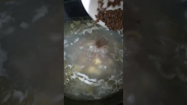 Суп гречневый