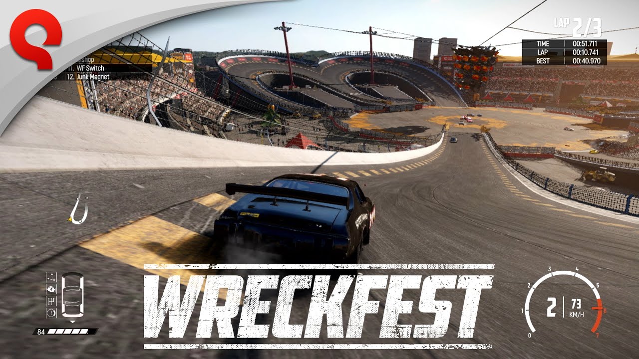 Wreckfest гоняем на газонокосилках