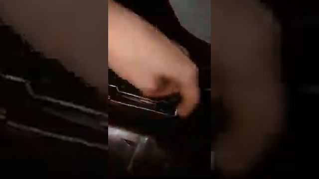Замена ручки ручника 